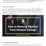 Dealing With Amazon Hijacking What To Do If It Happens To You